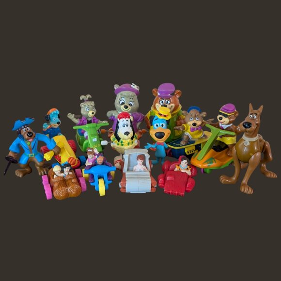 Vintage Hanna-Barbera Fast Food Toy Lot (90s) - Picture 1 of 4